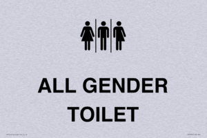 Female, Male and Non-gender specific